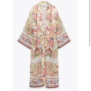 Zara belted kimono. Size M; new